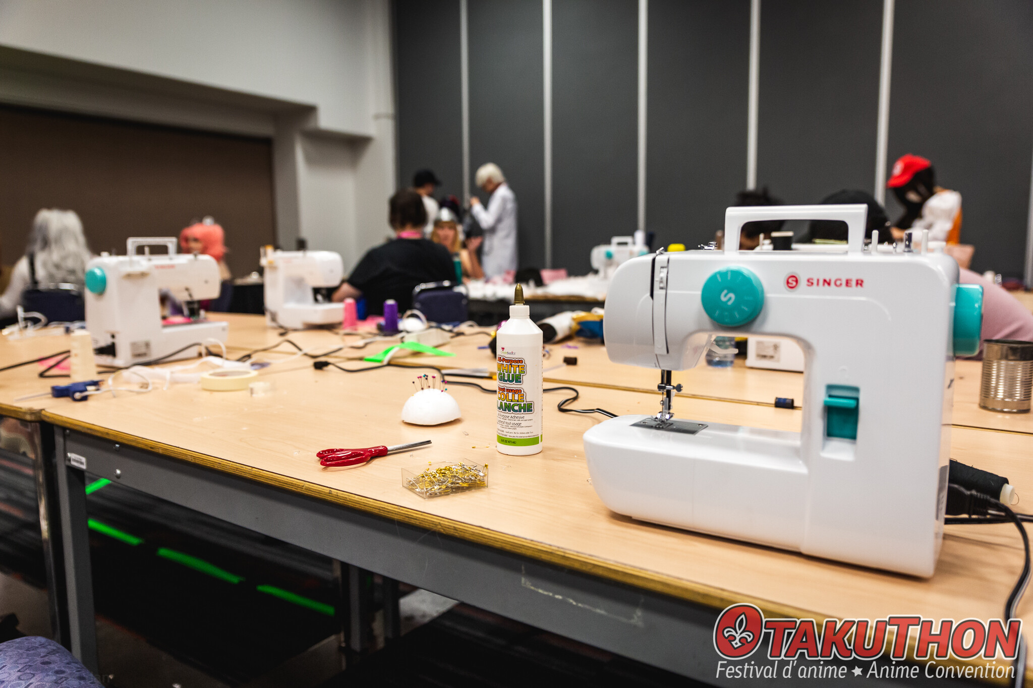 Photo of the Cosplay Repair Station at OtakuThon