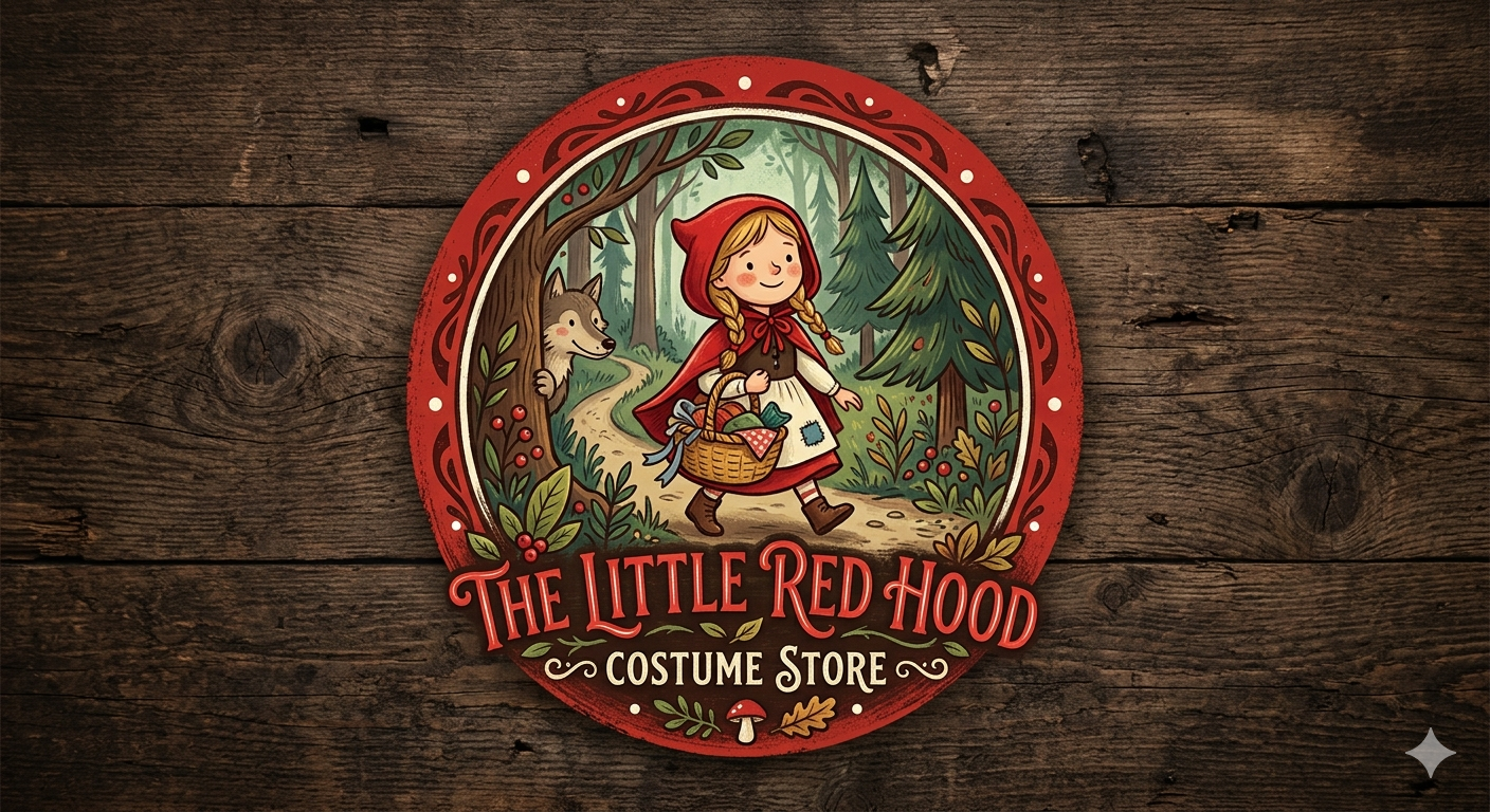 Little Red Riding hood Costume Store logo