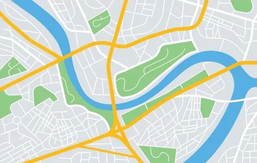 Map of nearby area