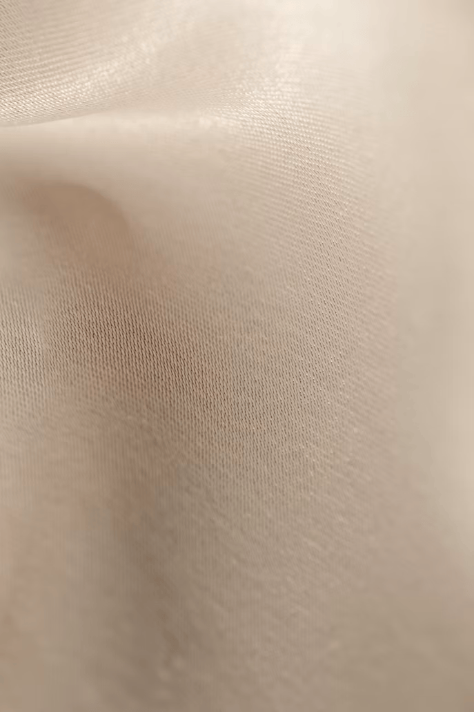 Macro texture of premium cotton fabric