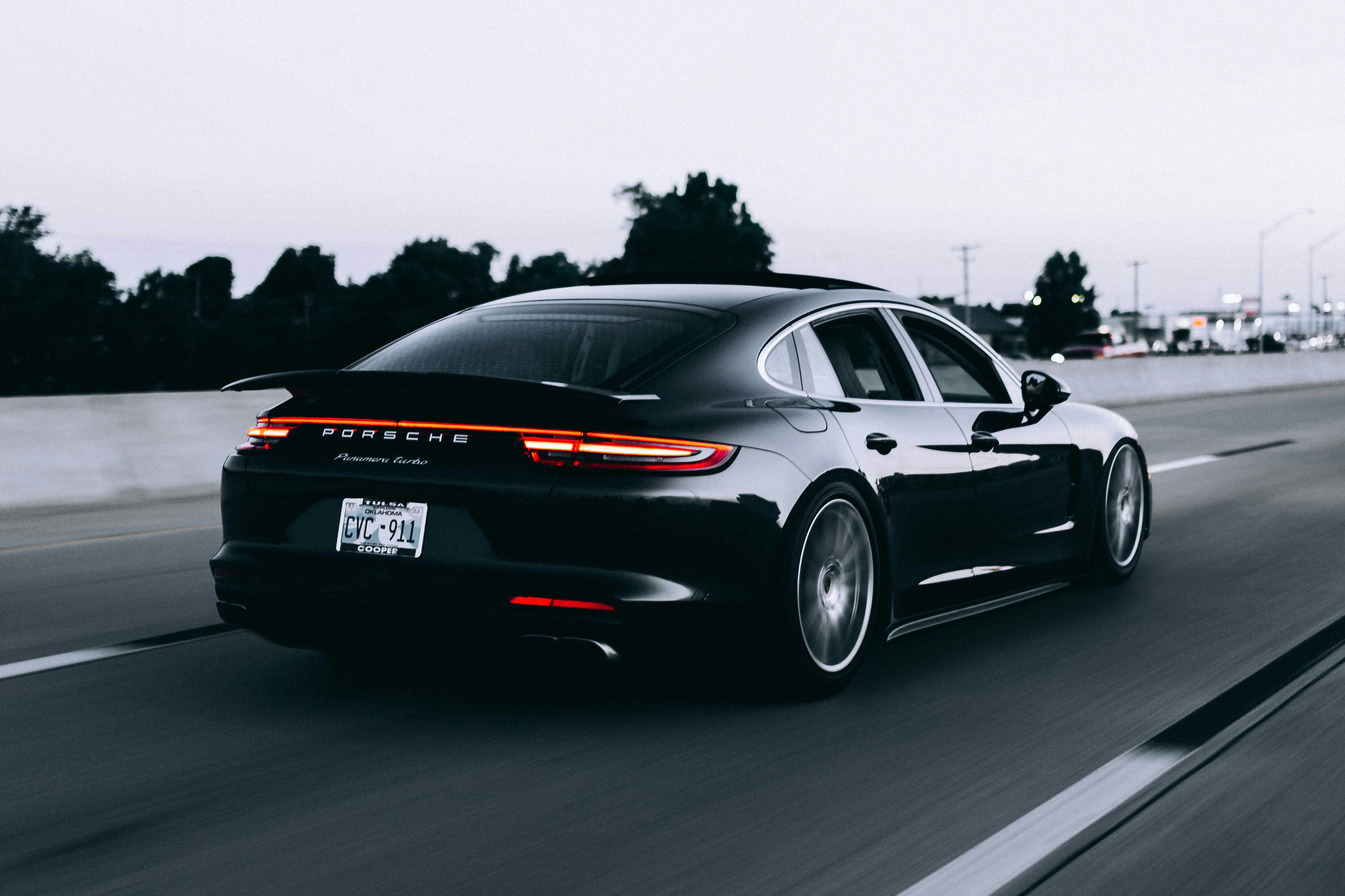 Black Porsche