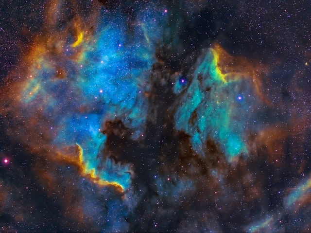A colorful nebula