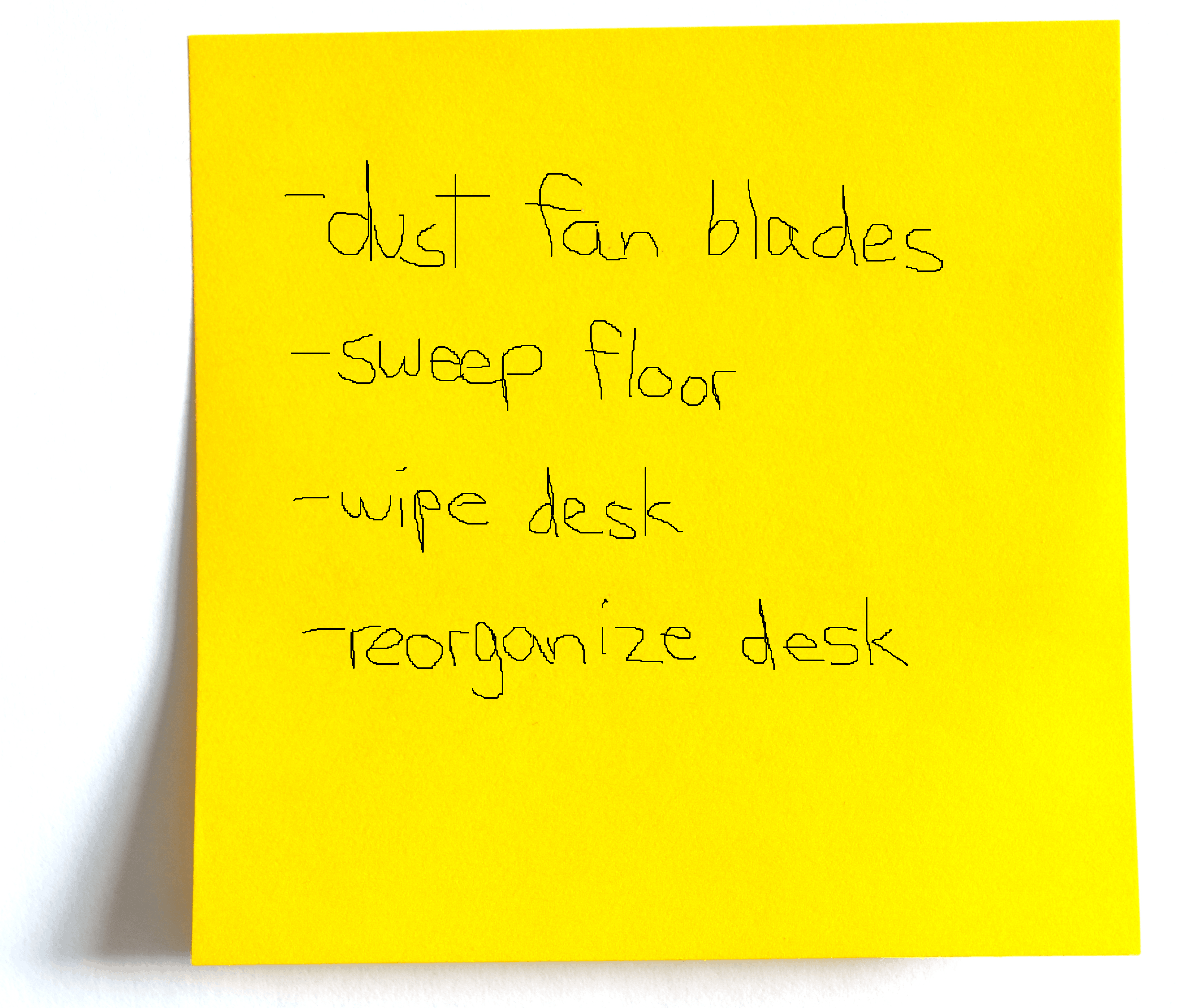 to-do list
