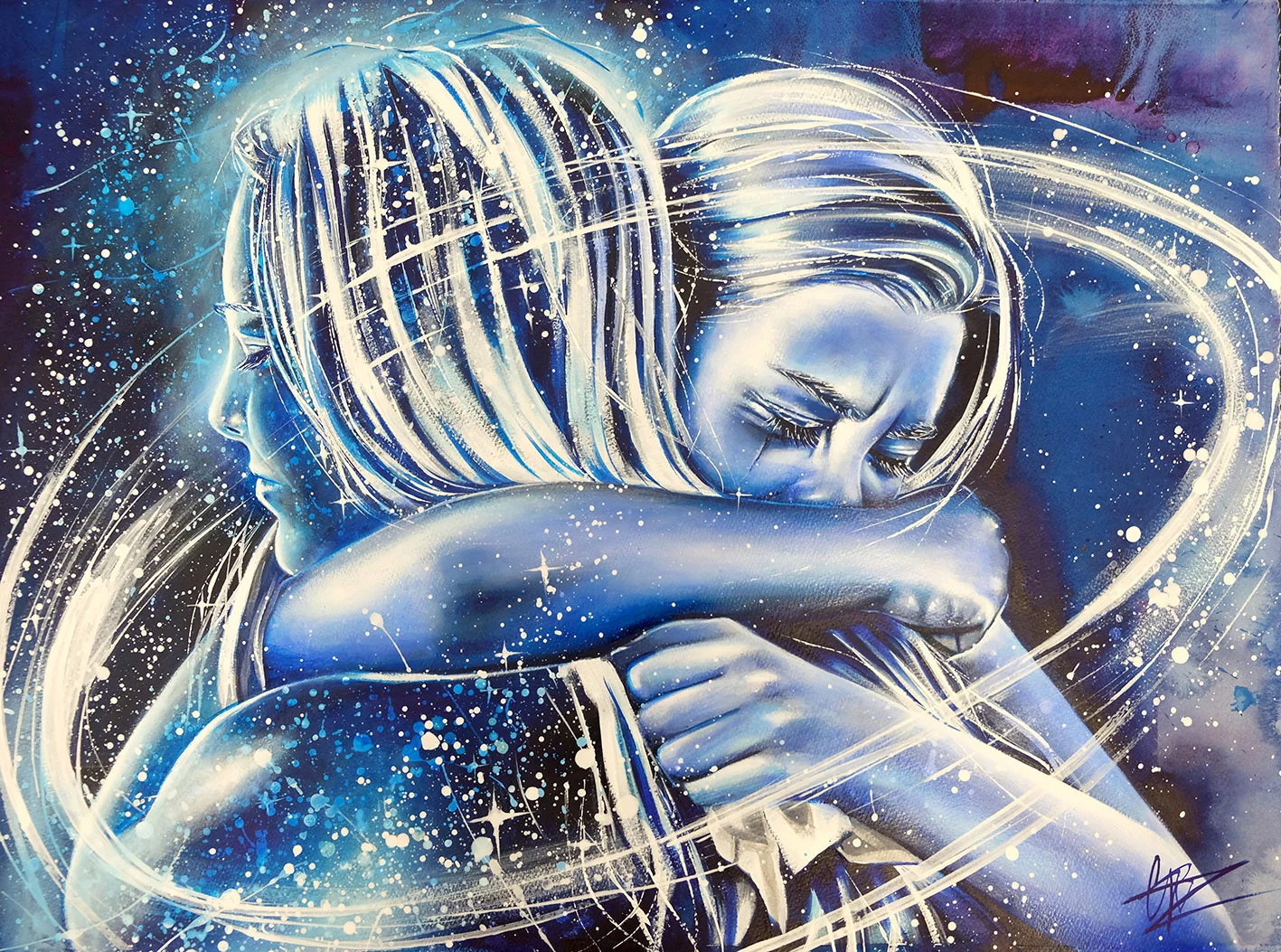 Artist Working