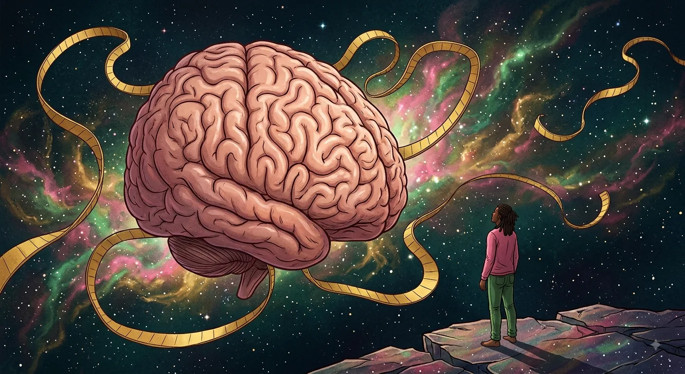 A cerebral multiverse at war, nations battling across the two brain hemispheres.