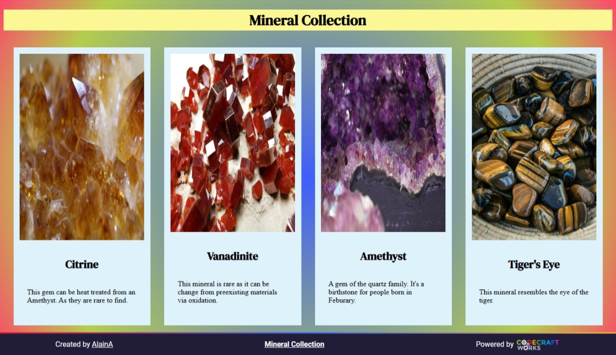 Details about a world of Mineralogy