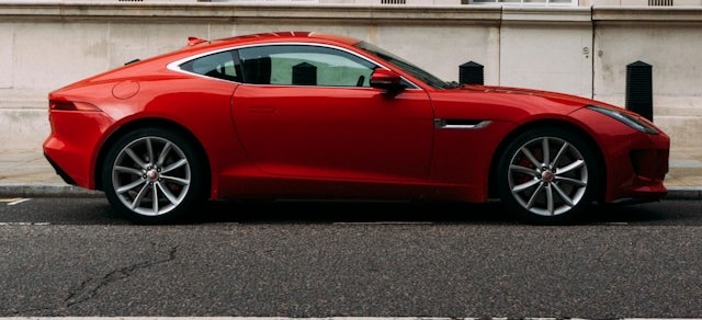 red coupe