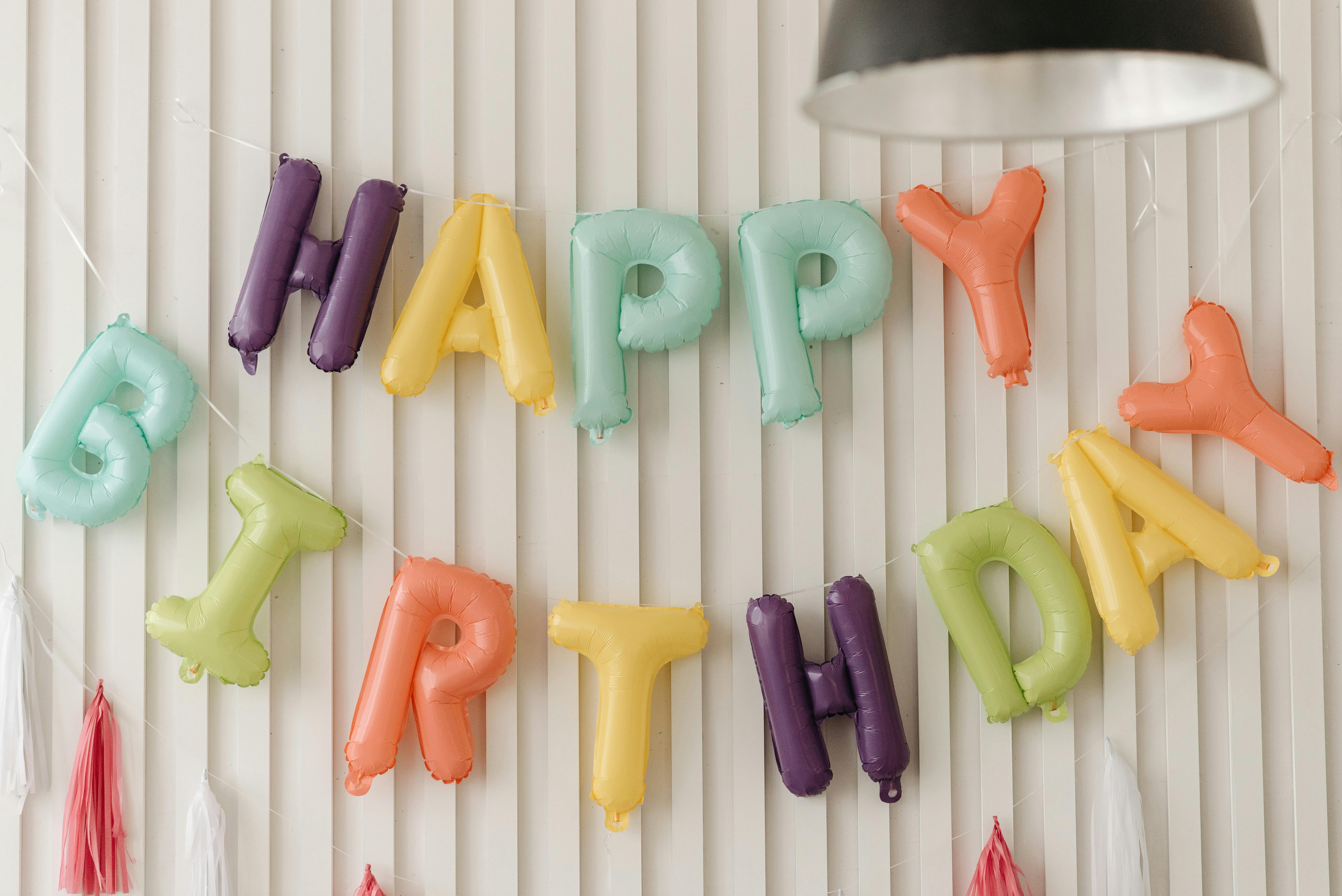 Birthday decorations