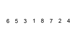 Animated visual breakdown showing numbers swapping step by step during Bubble Sort