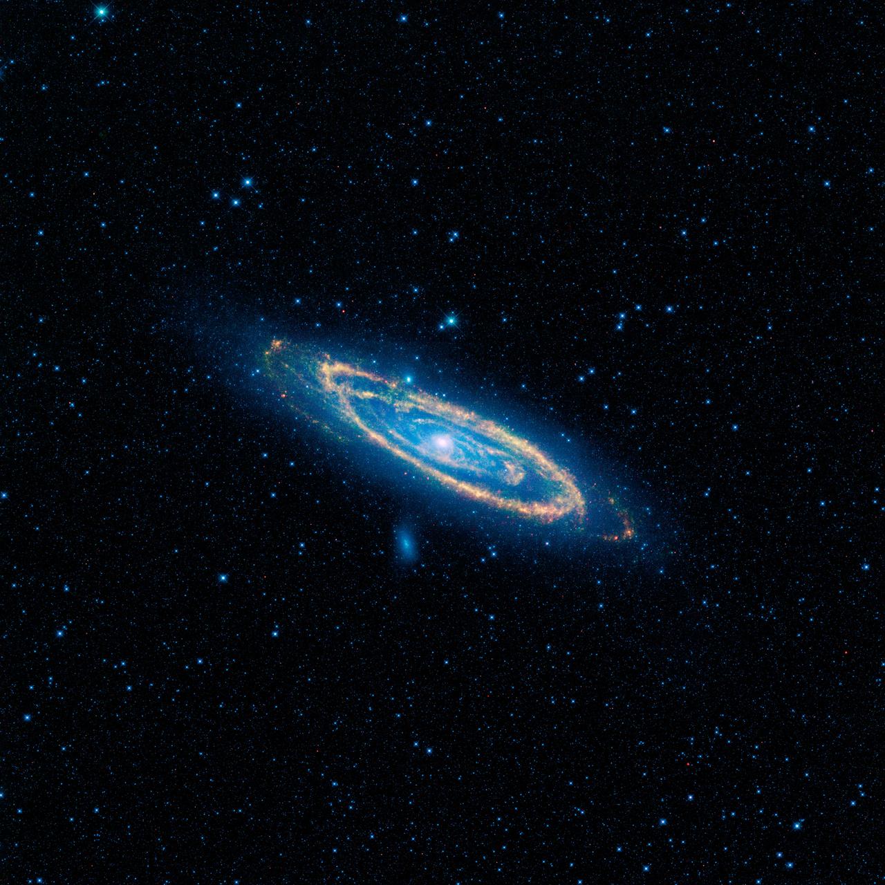 a showcase of the Andromeda galaxy.