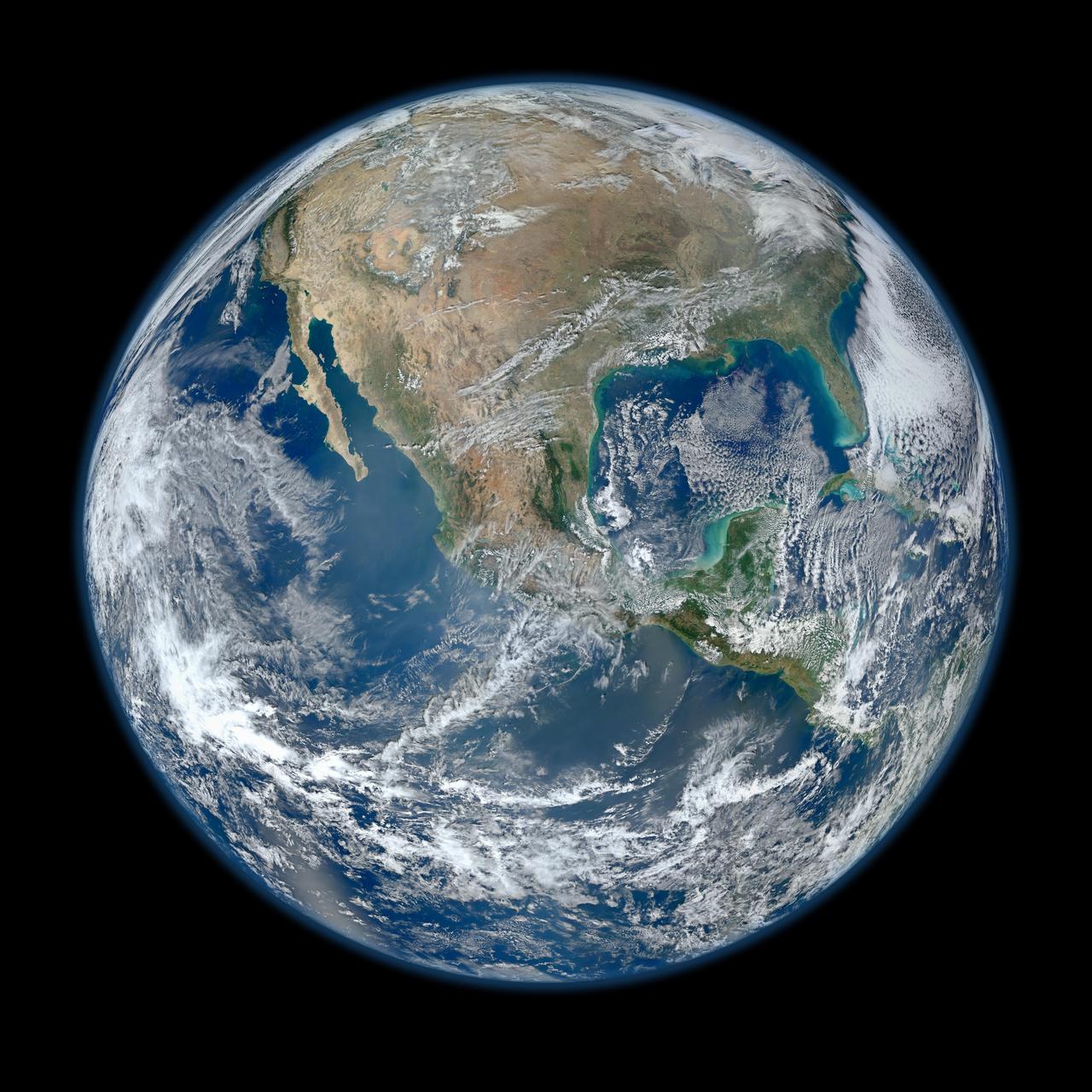 A showcase of Earth from outer space.